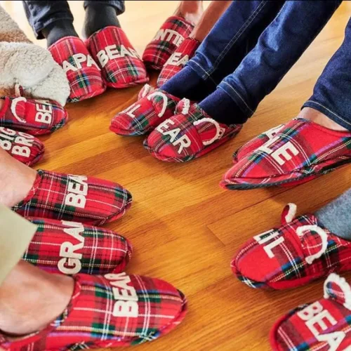 Miniatura 7 de Dearfoams Pantuflas Papa Bear para hombre