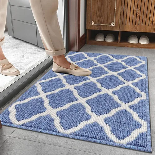 Miniatura 13 de SHACOS Alfombra de pasillo lavable de 2 x 8 pies, con parte trasera de goma antideslizante, resistente a las manchas, alfombra de cocina