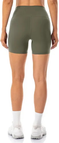 Miniatura 6 de Lavento - shorts para ciclismo, yoga, para mujer con sensación de segunda piel, cintura alta, ultrasuave, tiro de 56 pulgadas.