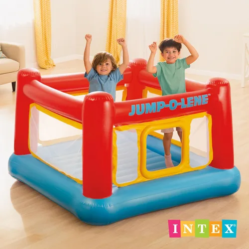 Miniatura 7 de Castillo inflable "Jump-o-lene" de Intex, 68 x 68 x 44 pulgadas, para las edades de 3 a 6