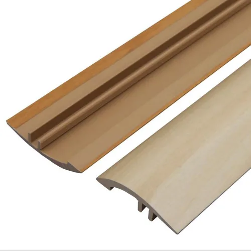Miniatura 3 de HCZION Tira de transición de umbral de alfombra, tapetes de piso de puerta, reductor de borde superpuesto, rampa de borde biselado de PVC, tira