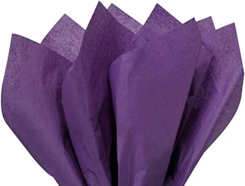 Miniatura 10 de Cuadrados de papel de seda verde bosque, 24 hojas a granel, papel de regalo premium y suministros de arte para cumpleaños, vacaciones o regalos por