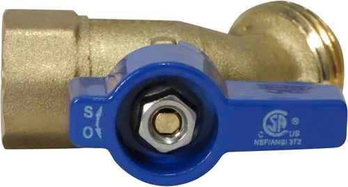 Miniatura 5 de XFITTING - Manguera roscada hembra de 1/2 pulgada x 3/4 pulgadas, manguera roscada Bibb sin torceduras, 1/4 de vuelta, latón, agua o aceite