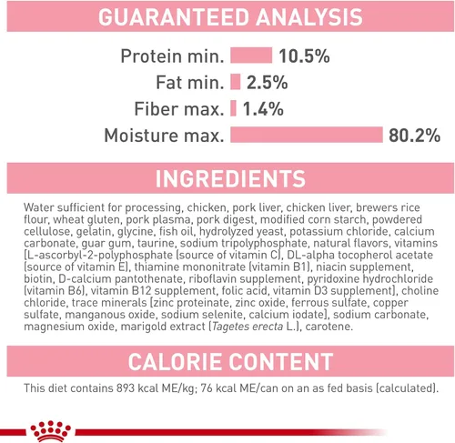 Miniatura 6 de Comida enlatada para gatos, de Royal Canin, salud felina, nutrición instintiva de adultos, rebanadas delgadas en salsa, Paquete de 6