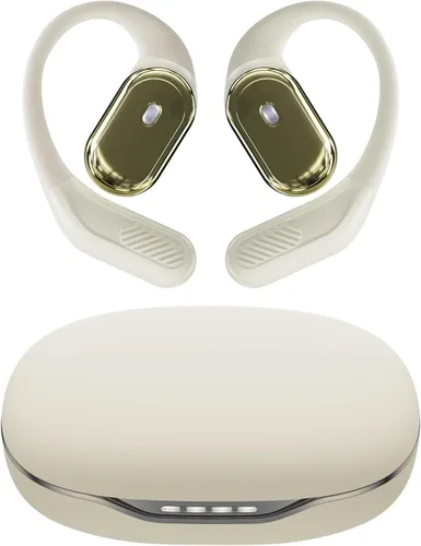 Miniatura 10 de Auriculares de oreja abierta, auriculares sobre la oreja con ganchos para los oídos, auriculares Bluetooth inalámbricos verdaderos con micrófono