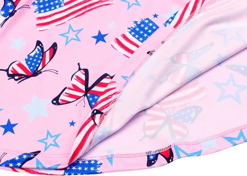 Miniatura 5 de Jeskids - Vestido de unicornio sin mangas para niñas.