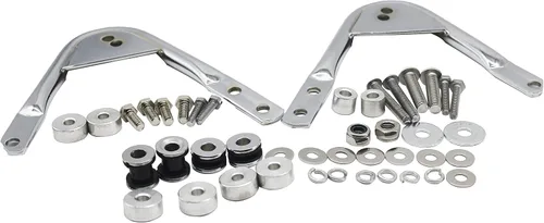 Miniatura 2 de YHMOTO Kit de Herrajes de Acoplamiento Desmontable Compatible con Sissy Bar/Two Up Tour Trunk/Bastidor de Montaje para Harley Touring Road King Road