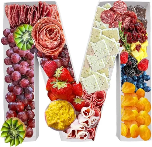 Miniatura 14 de Bandeja de cartón de 12 pulgadas con forma de cartón, para dulces de papel maché, embutidos de cumpleaños (S)
