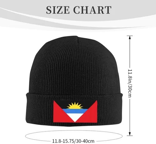 Miniatura 3 de Gorro de punto nacional para invierno y otoño, gorros para hombres y mujeres, gorro cálido con puños, gorro de esquí suave unisex