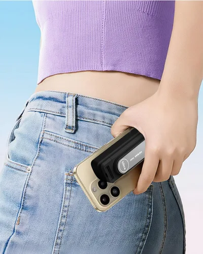 Miniatura 7 de Viozon Palo selfie inalámbrico de aleación de aluminio, ligero, extensible, de bolsillo, con control remoto, compacto para selfie de viaje