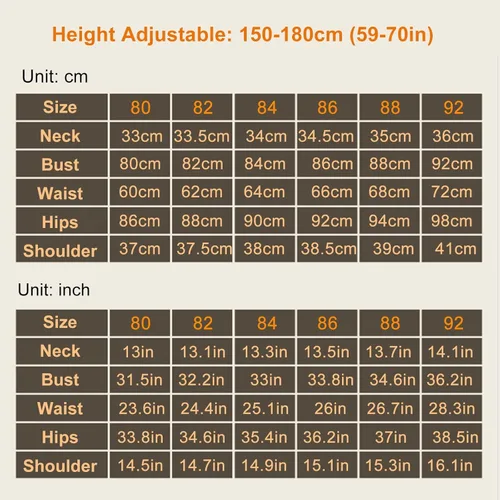 Miniatura 3 de Vestido femenino ajustable con forma de maniquí para costura, cuerpo de espuma con soporte de trípode, ideal para proyectos de costura, sastrería