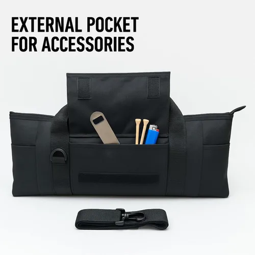 Miniatura 7 de Bolsa enfriadora de golf más 2 paquetes de hielo, aislamiento de celda cerrada HD que mantiene las bebidas frías durante horas, capacidad para 6