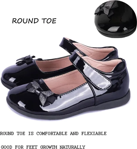 Miniatura 4 de Zapatos de ballet planos con correa Mary Jane para niñas