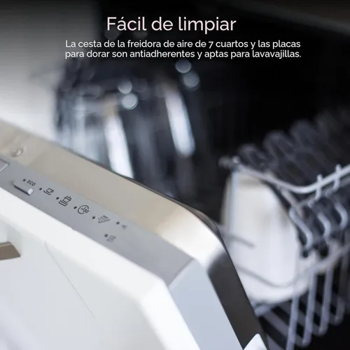 Miniatura 10 de Ninja Foodi Air Fryer 6 en 1 con megaZone de 7 cuartos y divisor de cesta para proteínas grandes y comidas completas Cocina 2 alimentos a la vez