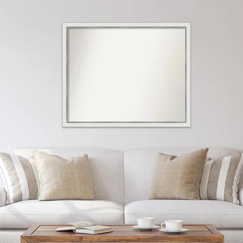 Miniatura 88 de Amanti Art Espejo personalizado, espejo estrecho de baño de oro blanco, espejo de pared o espejo de tocador de baño sobre el fregadero