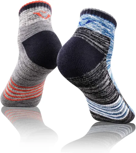 Miniatura 2 de FEIDEER Calcetines de senderismo para hombre, paquete múltiple de calcetines acolchados para senderismo al aire libre