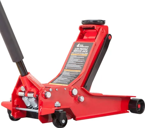 Miniatura 10 de BIG RED Gato hidráulico de carretilla de servicio/suelo portátil con liberación lenta especial y funda de almacenamiento y transporte moldeada por