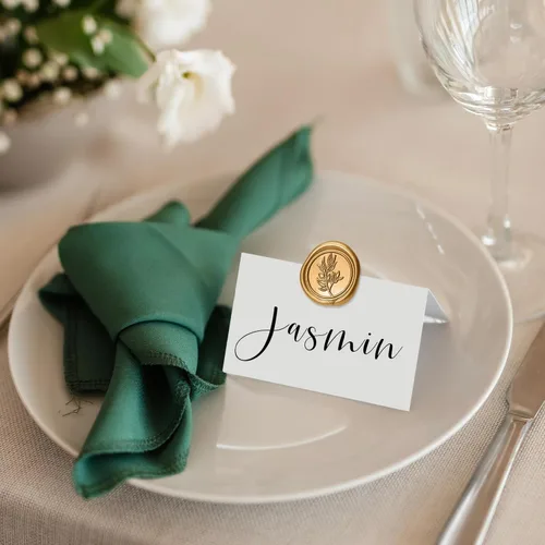 Miniatura 8 de UNIQOOO Adhesivos de sello de cera – (3 diseños en 1 unidad) para invitación de boda, 60 calcomanías autoadhesivas, perfectas para invitación