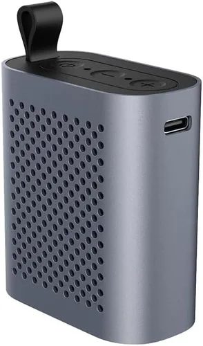 Miniatura 3 de Cubitt Mini Altavoz Bluetooth 5.4 - Altavoz inalámbrico portátil con refuerzo de graves, IPX6 impermeable, sonido de 5 W, cuerpo de aluminio, diseño