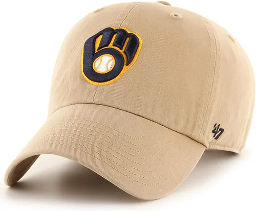 Miniatura 14 de 47 Brand MLB Primary Logo Clean Up Adjustable Strap Baseball Dad Hat Cap, Adult
