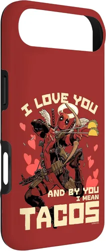 Miniatura 62 de Marvel Deadpool I Love You and by You I Mean Tacos - Carcasa para iPhone 17