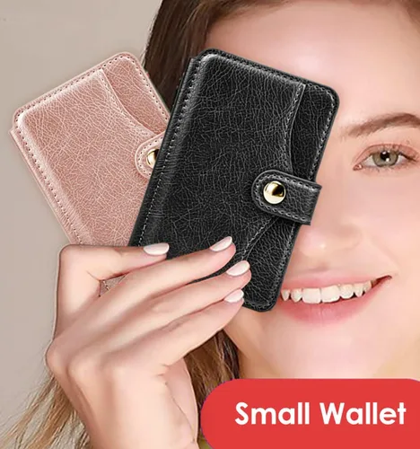 Miniatura 9 de M-Plateau Billetera para teléfono adhesiva, soporte delgado de tarjetas de crédito con adhesivo 3M para teléfono celular y funda de teléfono