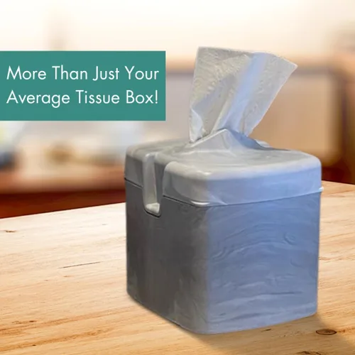 Miniatura 6 de Tissuecaddy Life Hack - Dispensador de papel higiénico, alternativa ahorradora de dinero a la caja de pañuelos y soporte para caja de pañuelos