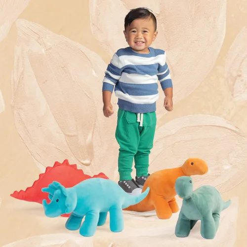 Miniatura 5 de Manhattan Toy Stomper Velveteen - Brontosaurio de peluche