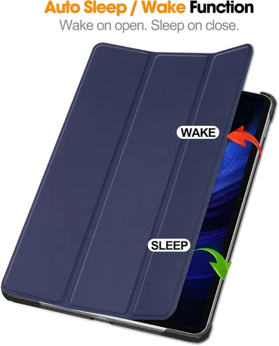 Miniatura 2 de Funda inteligente para XIAOMI Pad 6 de 11 pulgadas, con función de encendido y apagado automático para XIAOMI Pad 6, color azul marino