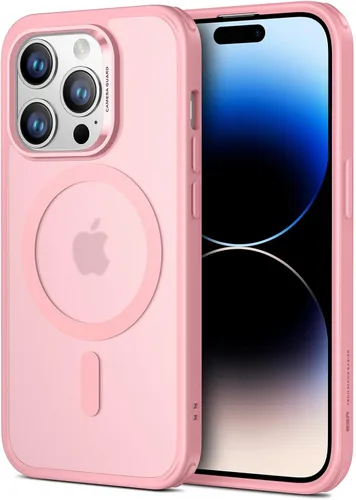 Miniatura 12 de ESR Funda para iPhone 15, compatible con MagSafe, protección de grado militar, resistente al amarillamiento, parte trasera resistente a