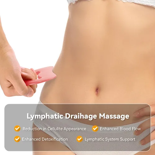 Miniatura 8 de FDKJEJC Herramienta Gua Sha Corporal Herramienta Guasha Anticelulítica para Cuerpo Herramientas de Masaje Corporal (Resina Natural) Herramienta