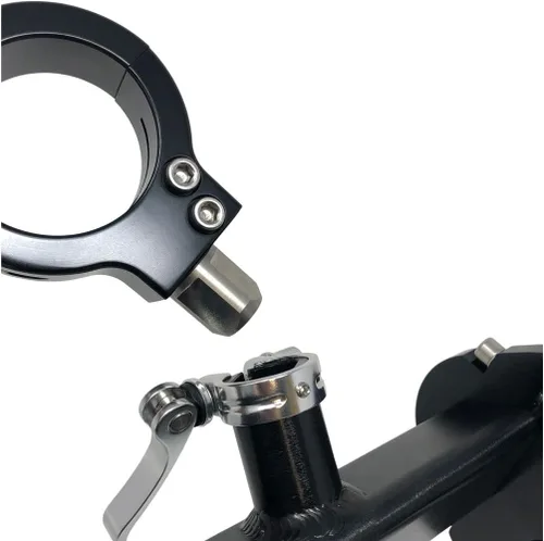 Miniatura 7 de Monster Tower Estante para wakeboard – liberación rápida, ajuste universal para torres de wakeboard, rotación de 360 grados, parachoques de goma
