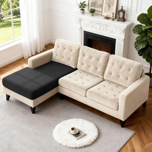 Miniatura 38 de TAOCOCO Fundas de Cojines de Sofá Elásticas Fundas de Asiento de Silla para Sillón, Fundas de Asiento de Sofá de 1 Pieza Protector de Muebles Suave