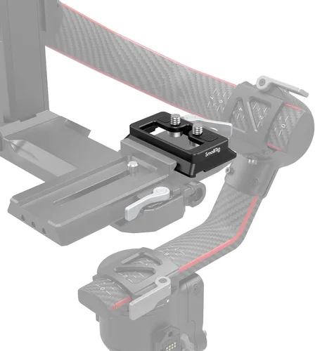 SMALLRIG Placa de liberación rápida para estándar tipo Arca compatible con DJI RS 2 / RSC 2 / RS 3 / RS 3 Pro/RS 4 / RS 4 Pro/RS 5 Gimbal - 3154