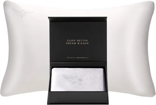 Miniatura 13 de Funda de almohada de seda para cabello y piel - Paquete individual - Alta calidad 6A 100% seda de morera real 22 Momme Charmeuse (ambos lados)