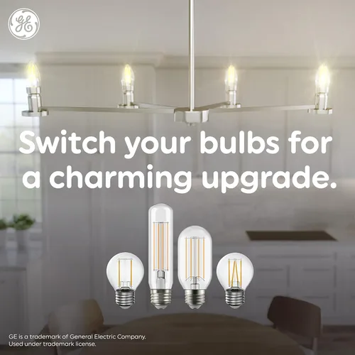 Miniatura 9 de GE Lighting Bombillas LED regulables GE Reveal HD, A19 de uso general (bombillas LED de repuesto de 40 vatios), 350 lúmenes, bombillas de base
