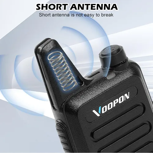 Miniatura 7 de Walkie Talkies recargables para adultos, 22 canales FRS, radios bidireccionales con auriculares, mini transceptores VOX de largo alcance
