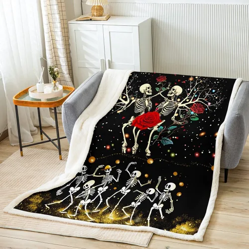 Miniatura 10 de Manta con corona de princesa a la moda para sofá, estampado de corazones rosas y puntos para niños, mujeres y niñas, decoración de habitación, manta