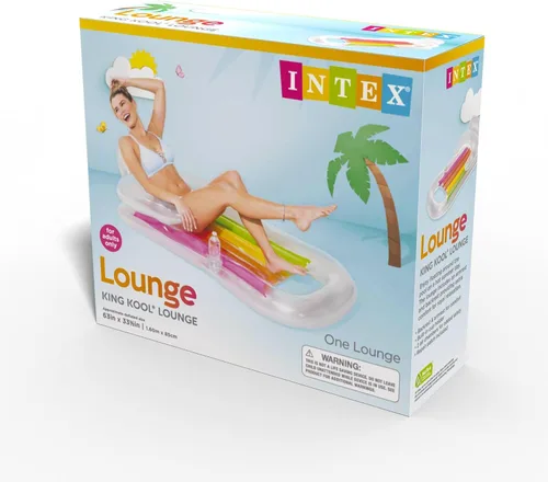 Miniatura 7 de Intex King Kool 58802EP - Flotador inflable para piscina, multicolor