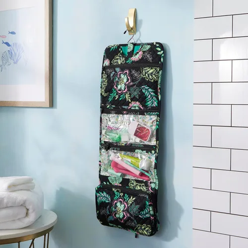 Miniatura 3 de Vera Bradley Accesorio organizador de viaje colgante de algodón para mujer