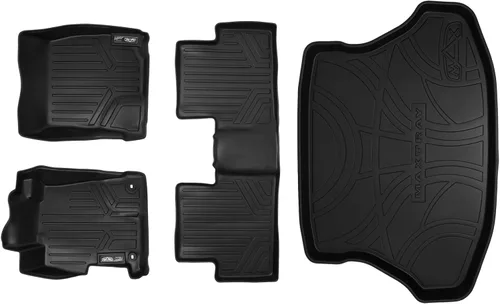 Miniatura 15 de MAXLINER - Juego de alfombrillas de primera fila para Honda Civic 2012-2015