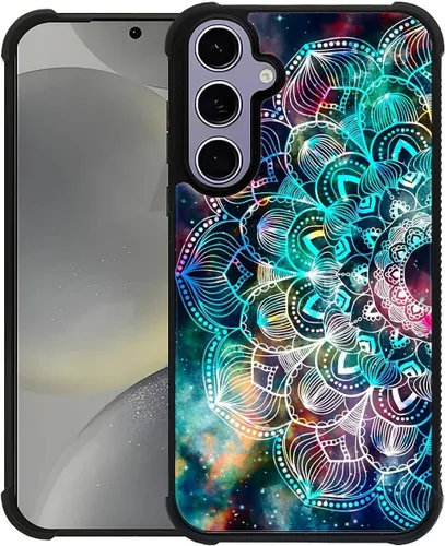 Miniatura 10 de ZHEGAILIAN Funda compatible con Samsung Galaxy S22 Ultra, funda de vidrio orgánico para niñas, mujeres y hombres, diseño de cuatro esquinas, Cabeza