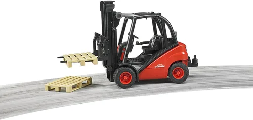 Miniatura 3 de Horquilla de elevación con pallet Bruder Toys Linde H30D