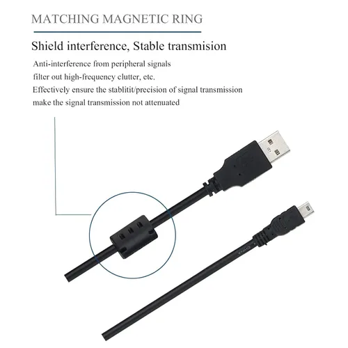 Miniatura 3 de Cable USB UC-E4, compatible con Nikon D610 D2 D3 D3X D100 D90 D80 D70S D70 D60 D50 D40 D40X D200 D300 D3000 D3100S D3100 D7000 D700 0 cable