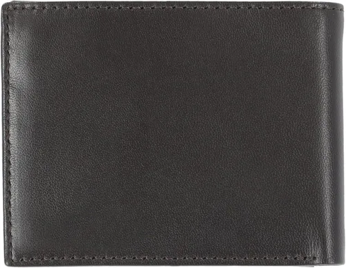 Miniatura 4 de Steve Madden Cartera RFID de cuero para hombre con capacidad adicional y bolsillo abatible