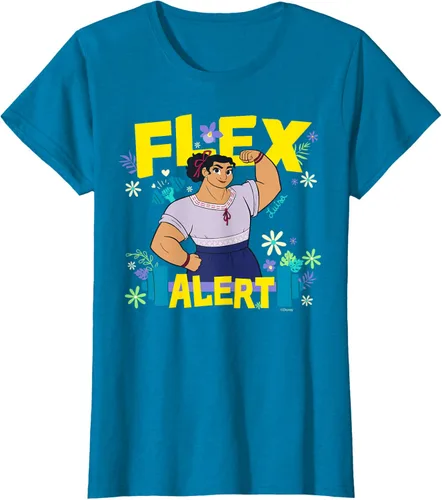 Miniatura 76 de Disney Encanto Luisa Madrigal Flex Alert Camiseta, Negro