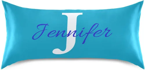 Miniatura 43 de Fundas de almohada negras personalizadas de seda con cierre de sobre, funda de almohada de satén tamaño estándar para personas que duermen