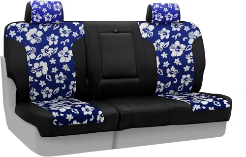 Miniatura 39 de Coverking Custom Fit Center 50/50 - Funda de asiento de cubo para modelos seleccionados Chevrolet Suburban 1500/2500, neopreno (negro)