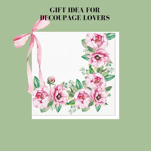 Servilletas de papel de 13 x 13 pulgadas, 20 unidades, 13 x 13 pulgadas, Servilletas de 3 capas impresas con rosas para arte, cena y fiesta, Rosas