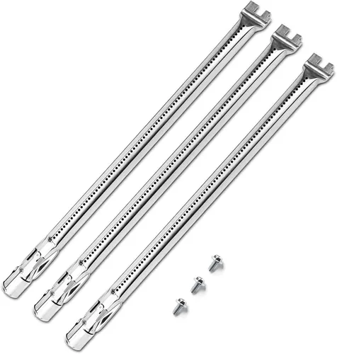 Miniatura 23 de Uniflasy 65032 Tubo de quemador de parrilla para parrillas Weber Q3200, Q300, Q320, Q3000, 404341, 57060001, 586002 parrillas de gas, quemador